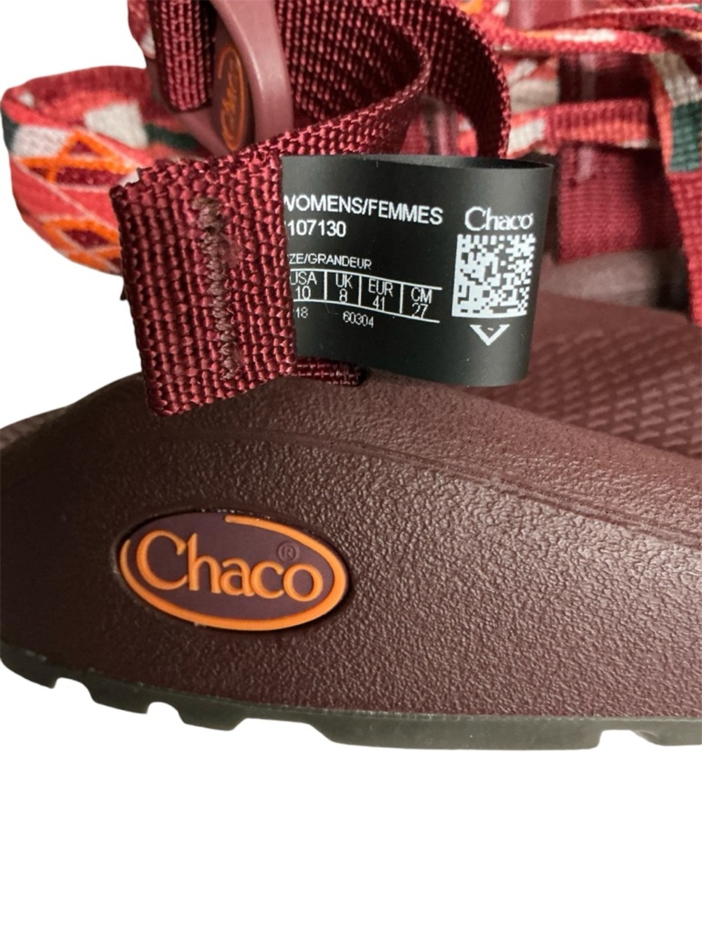 Chaco Sandals Z/Cloud X2 in Platform Blush Size 10 - Picture 6 of 9